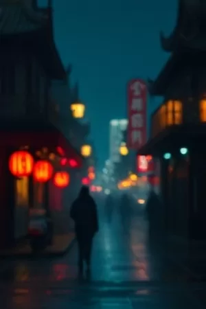 《北纬四十七度》竖版海报：金黄麦田尽头的白色风车